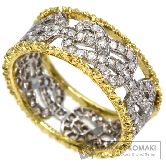 BUCCELLATI Diamond Ring K18 Yellow Gold K18 White GoldLadies [Used]
