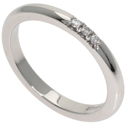 TIFFANY&Co. Forever 3P Diamond Ring Platinum PT950 Ladies [Used]