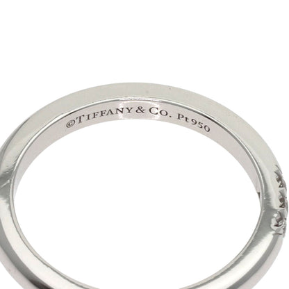TIFFANY&Co. Forever 3P Diamond Ring Platinum PT950 Ladies [Used]