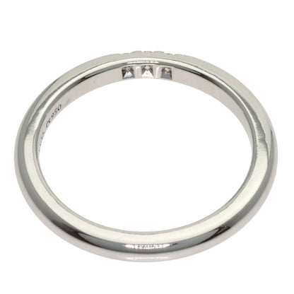 TIFFANY&Co. Forever 3P Diamond Ring Platinum PT950 Ladies [Used]