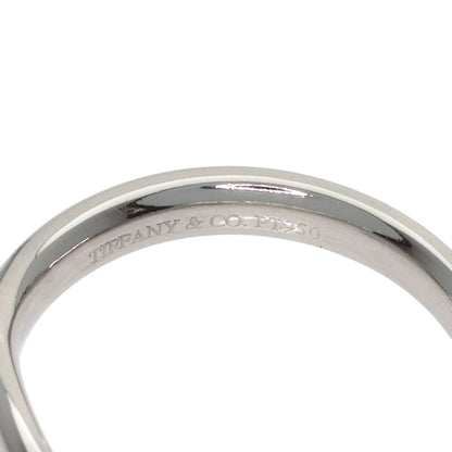 TIFFANY&Co. Curved band Ring Platinum PT950 Ladies [Used]