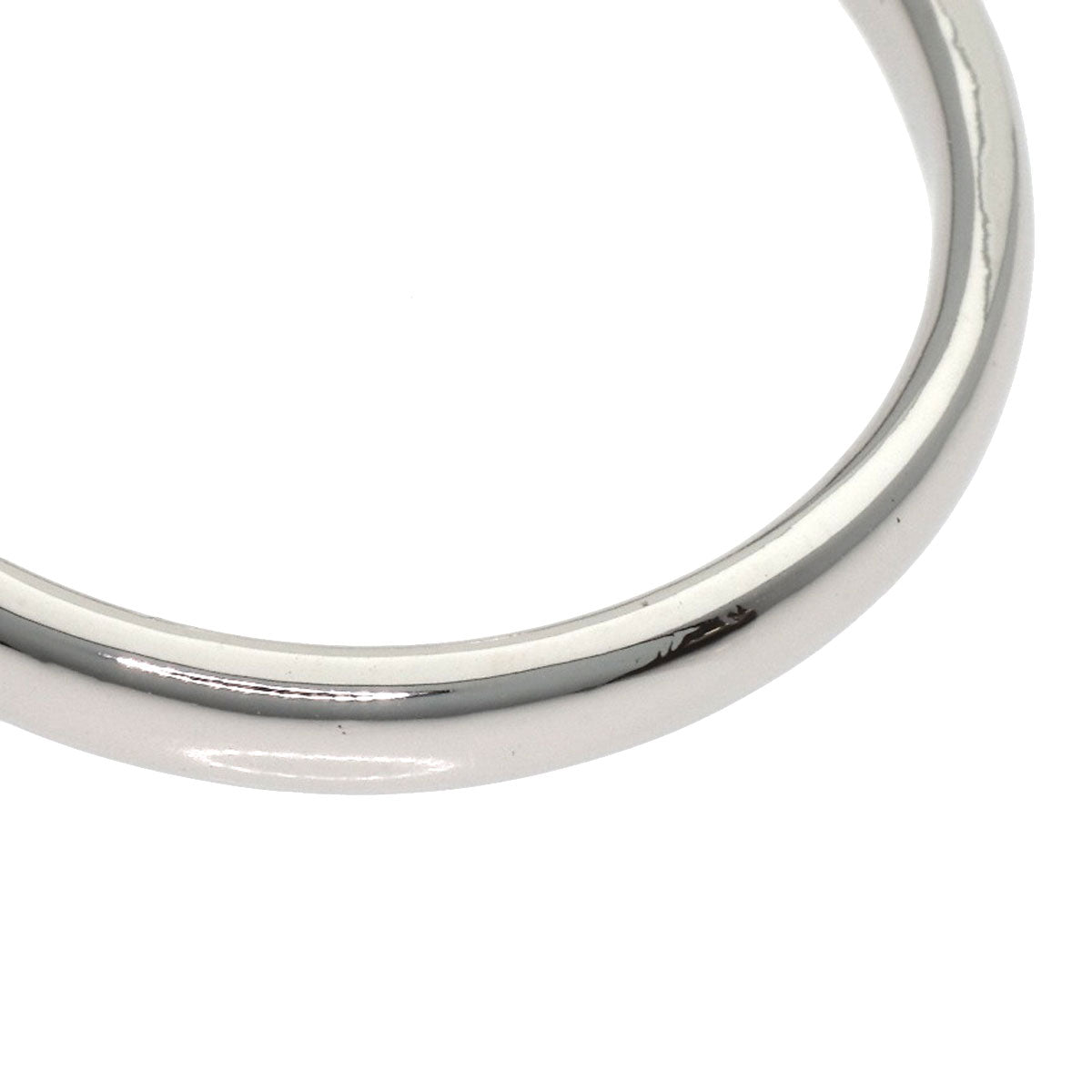 TIFFANY&Co. Curved band Ring Platinum PT950 Ladies [Used]