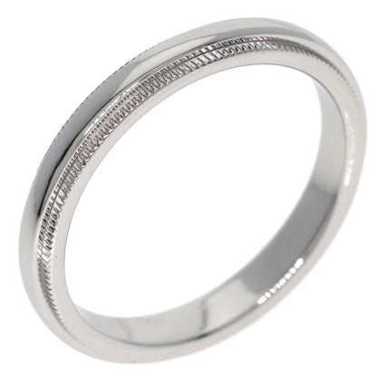 TIFFANY&Co. Milgrain Ring Platinum PT950 Ladies [Used]