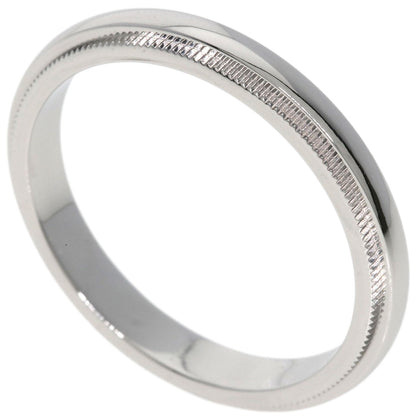 TIFFANY&Co. Milgrain Ring Platinum PT950 Ladies [Used]