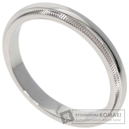 TIFFANY&Co. Milgrain Ring Platinum PT950 Ladies [Used]