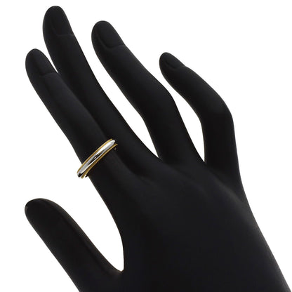 TIFFANY&Co. Milgrain Ring K18 Yellow Gold PT950Ladies [Used]