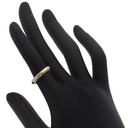 TIFFANY&Co. Milgrain Ring K18 Yellow Gold PT950Ladies [Used]