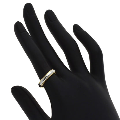 TIFFANY&Co. Lucida band Ring K18 Yellow Gold PT950Ladies [Used]
