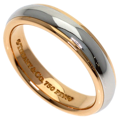 TIFFANY&Co. wedding Ring K18 Pink Gold PT950Ladies [Used]