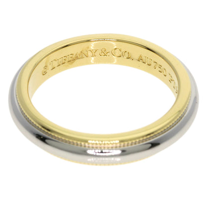 TIFFANY&Co. Milgrain Ring K18 Yellow Gold PT950Ladies [Used]