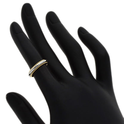 TIFFANY&Co. Milgrain Ring K18 Yellow Gold PT950Ladies [Used]