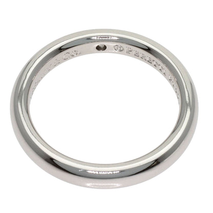 TIFFANY&Co. Classic band 1P Diamond Ring Platinum PT950 Ladies [Used]