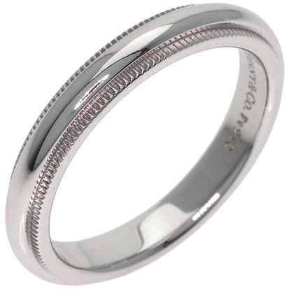 TIFFANY&Co. Milgrain Ring Platinum PT950 Ladies [Used]