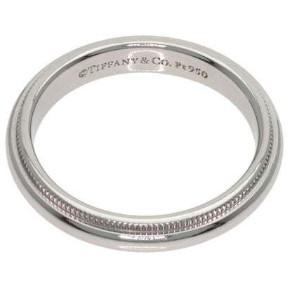 TIFFANY&Co. Milgrain Ring Platinum PT950 Ladies [Used]