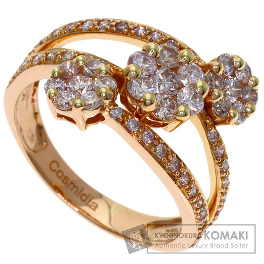Diamond Jewel Cosmidia Ring K18 Pink Gold 4.6g　Ladies