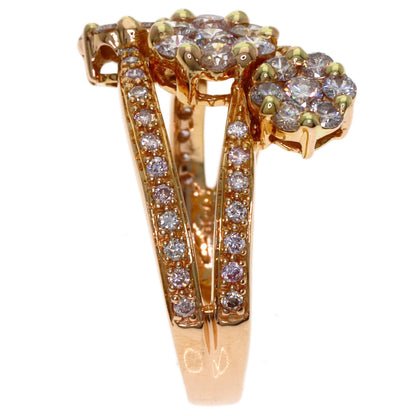 Diamond Jewel Cosmidia Ring K18 Pink Gold 4.6g　Ladies