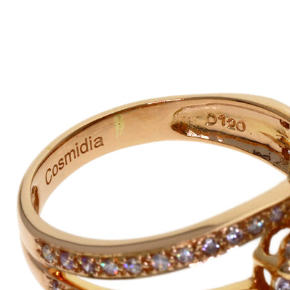 Diamond Jewel Cosmidia Ring K18 Pink Gold 4.6g　Ladies