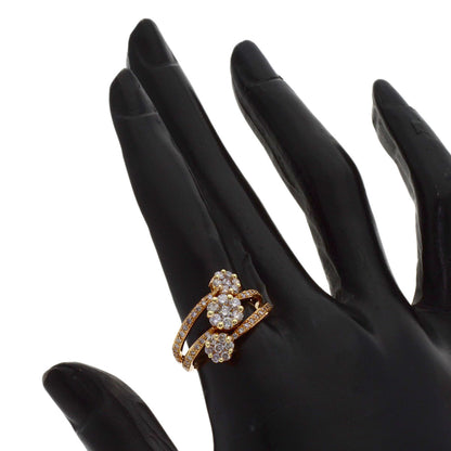 Diamond Jewel Cosmidia Ring K18 Pink Gold 4.6g　Ladies