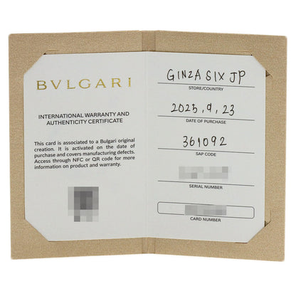 BVLGARI Fedy Ring Platinum PT950 Ladies [Used]