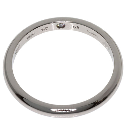 BVLGARI Fedi Inner Stone Diamond #58 Ring Platinum PT950 Ladies [Used]