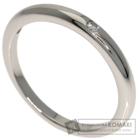 BVLGARI Wedding 1P Diamond Ring Platinum PT950 Ladies [Used]