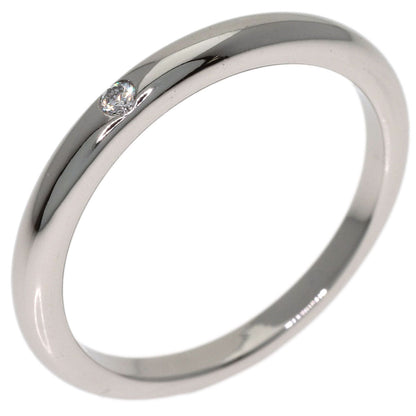 BVLGARI Wedding 1P Diamond Ring Platinum PT950 Ladies [Used]