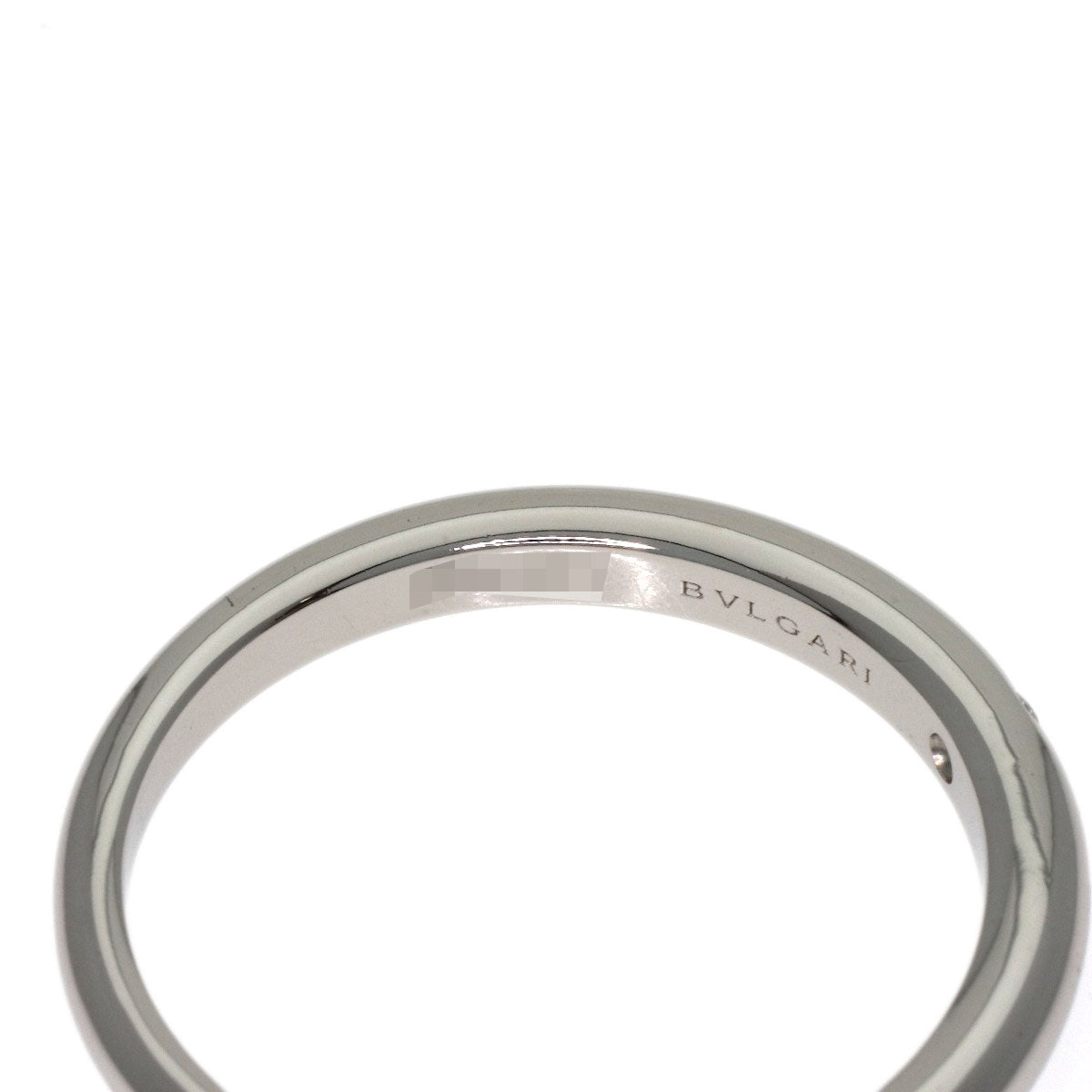 BVLGARI Wedding 1P Diamond Ring Platinum PT950 Ladies [Used]