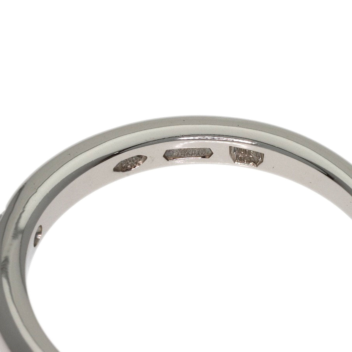 BVLGARI Wedding 1P Diamond Ring Platinum PT950 Ladies [Used]