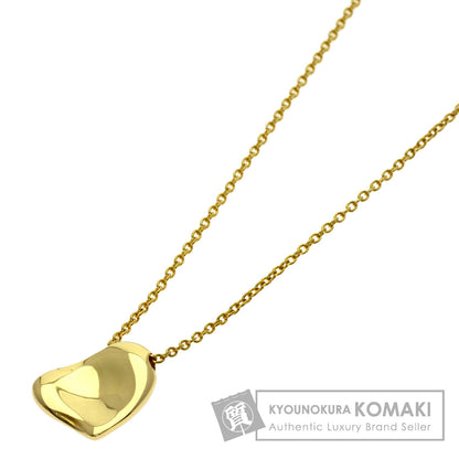 TIFFANY&Co. Full heart Necklace K18 Yellow Gold Ladies [Used]