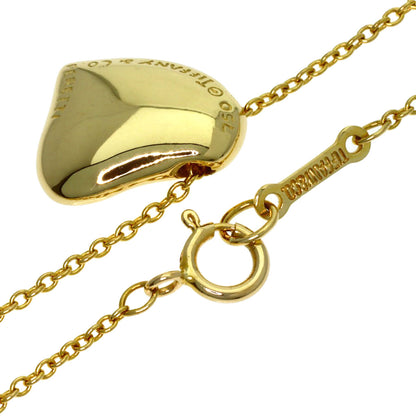 TIFFANY&Co. Full heart Necklace K18 Yellow Gold Ladies [Used]