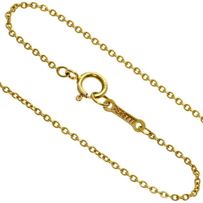 TIFFANY&Co. Full heart Necklace K18 Yellow Gold Ladies [Used]