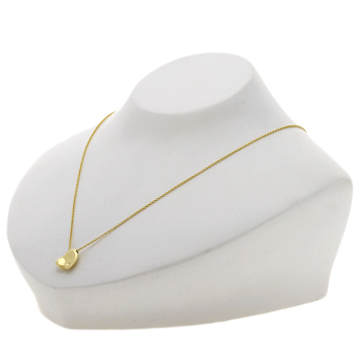 TIFFANY&Co. Full heart Necklace K18 Yellow Gold Ladies [Used]