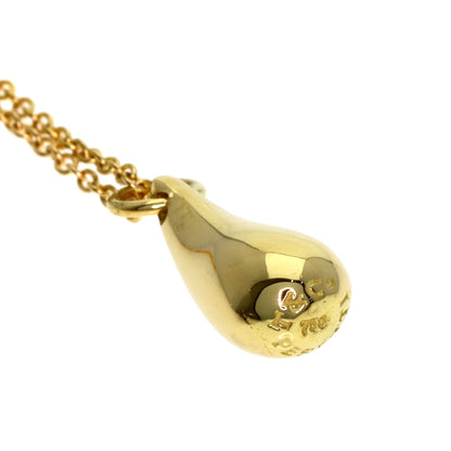 TIFFANY&Co. teardrop Necklace K18 Yellow Gold Ladies [Used]