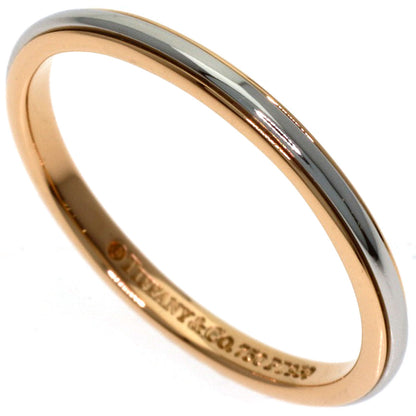 TIFFANY&Co. wedding Ring K18 Pink Gold PT950Ladies [Used]