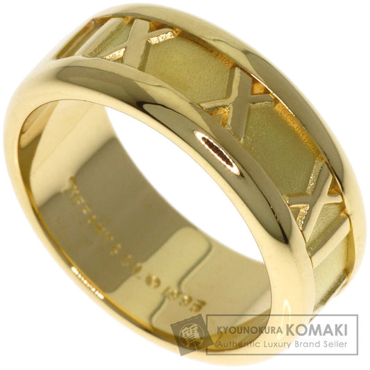 TIFFANY&Co. Atlas Ring K18 Yellow Gold Ladies [Used]