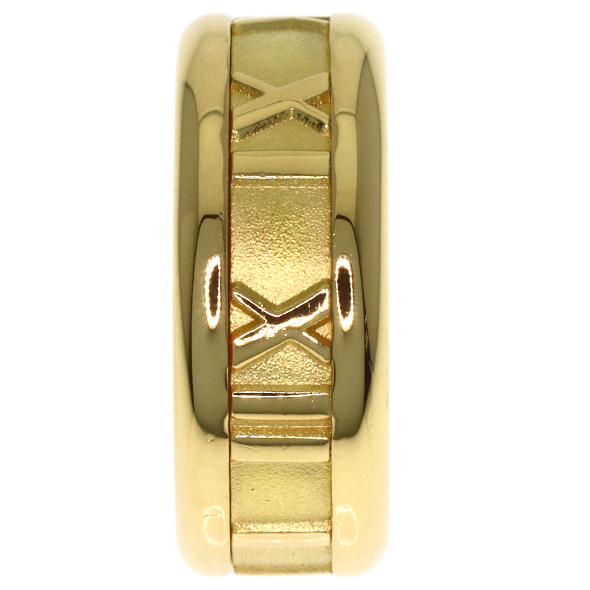 TIFFANY&Co. Atlas Ring K18 Yellow Gold Ladies [Used]