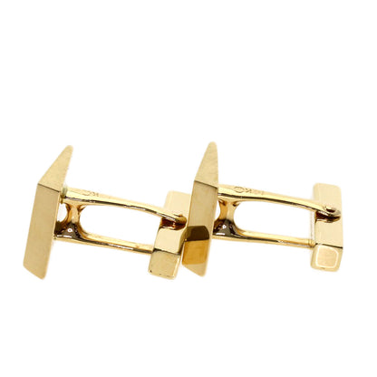 TIFFANY&Co. Square motif cuffs K14 Yellow Gold mens [Used]