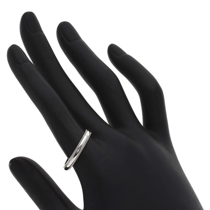 TIFFANY&Co. Milgrain Ring Platinum PT950 Ladies [Used]