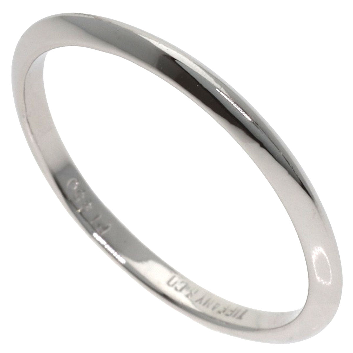 TIFFANY&Co. Knife edge Ring Platinum PT950 Ladies [Used]