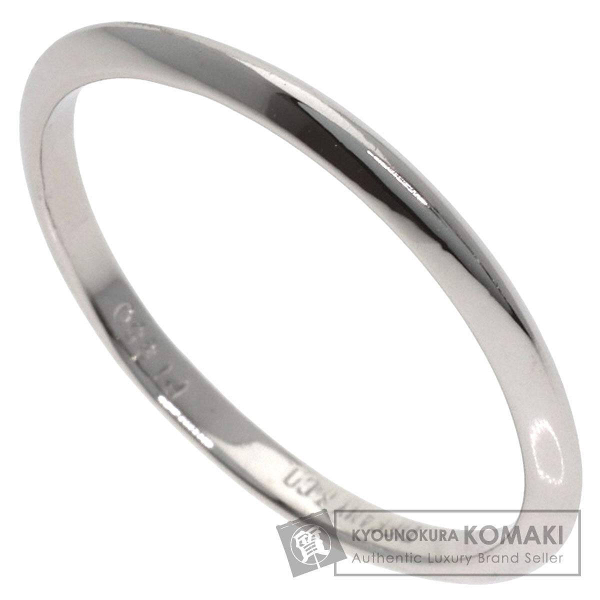 TIFFANY&Co. Knife edge Ring Platinum PT950 Ladies [Used]