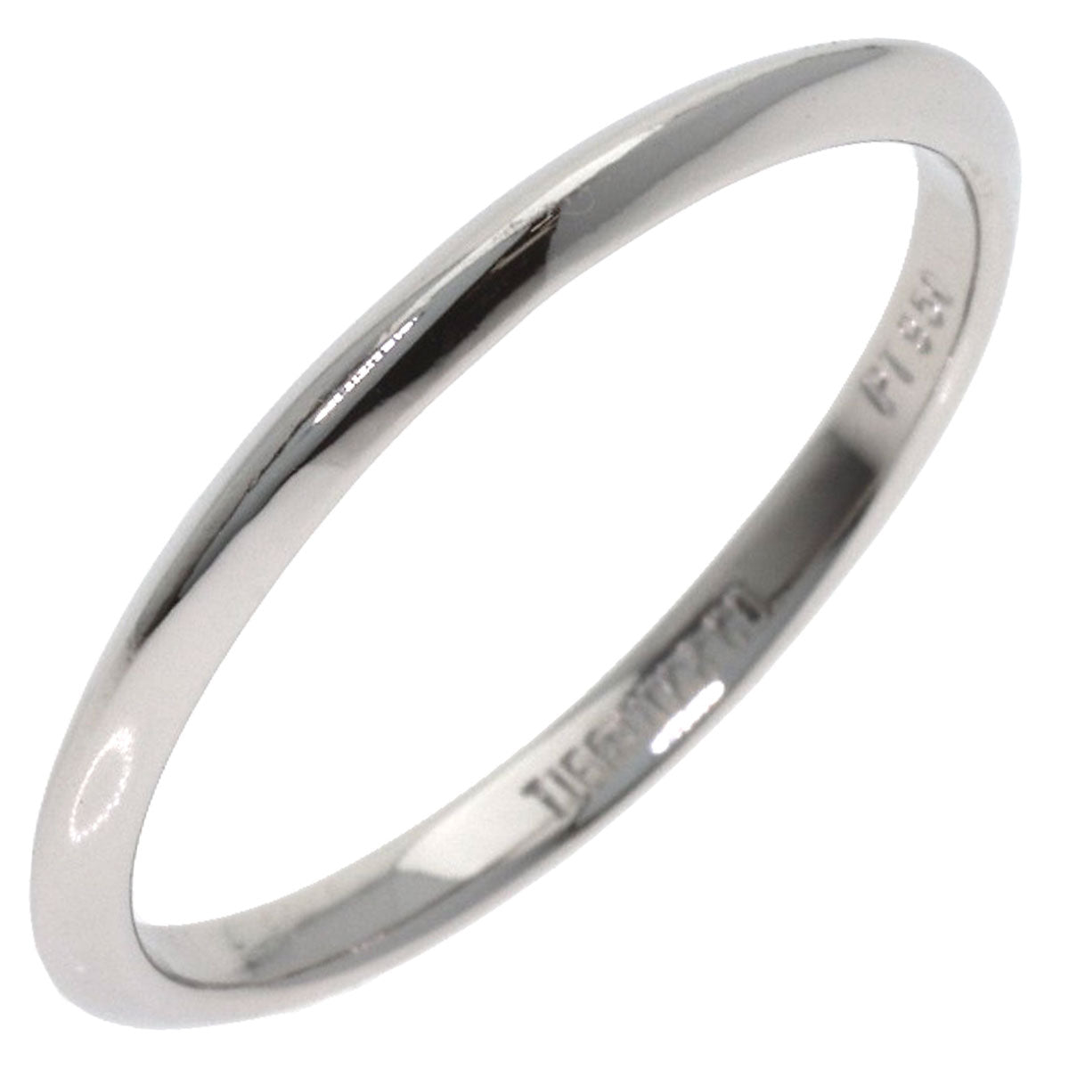 TIFFANY&Co. Knife edge Ring Platinum PT950 Ladies [Used]