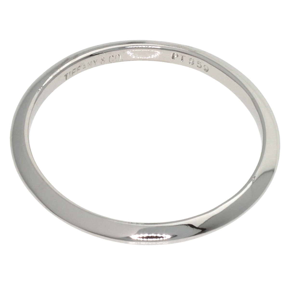 TIFFANY&Co. Knife edge Ring Platinum PT950 Ladies [Used]