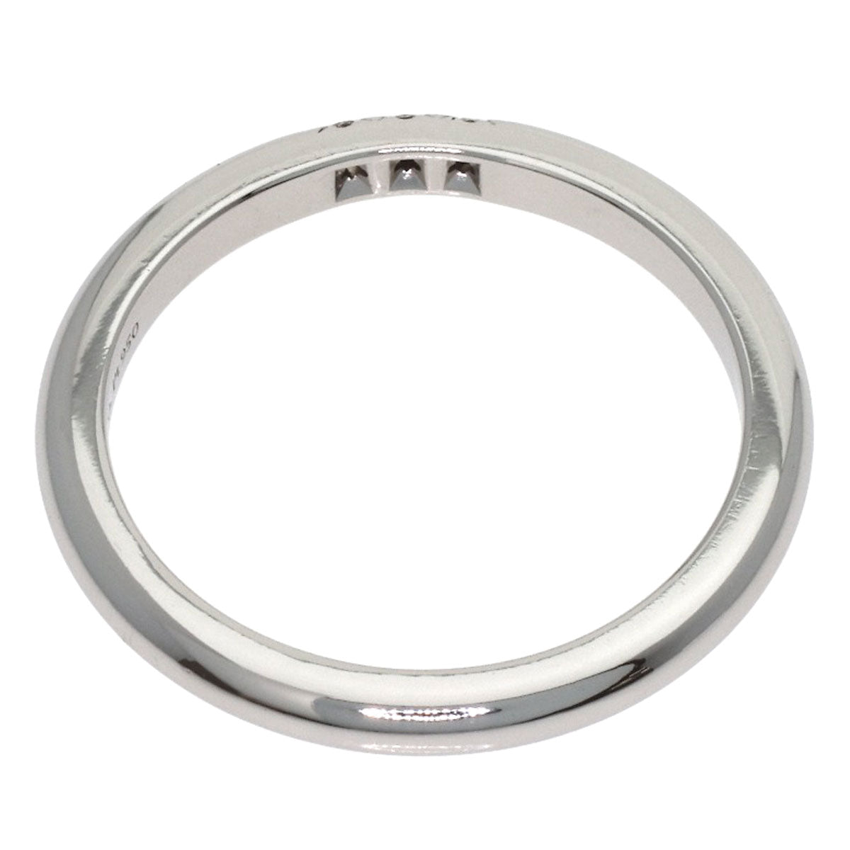TIFFANY&Co. Forever 3P Diamond Ring Platinum PT950 Ladies [Used]