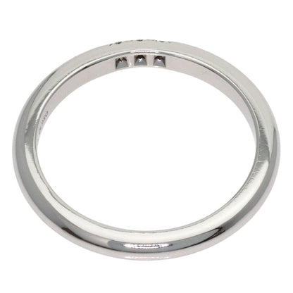 TIFFANY&Co. Forever 3P Diamond Ring Platinum PT950 Ladies [Used]