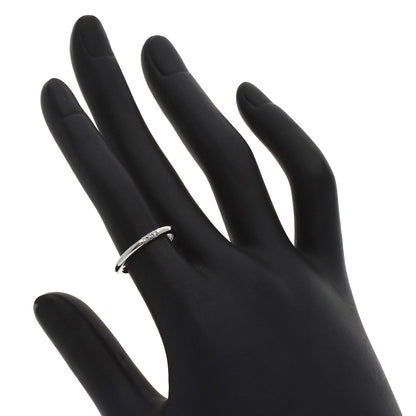 TIFFANY&Co. Forever 3P Diamond Ring Platinum PT950 Ladies [Used]