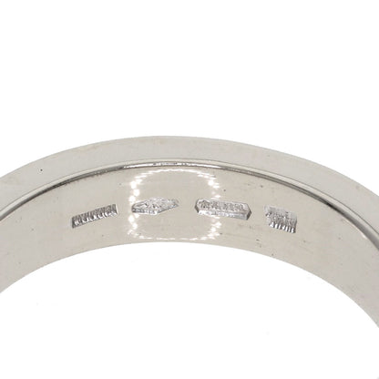 BVLGARI Double logo Diamond Ring K18 White Gold Ladies [Used]