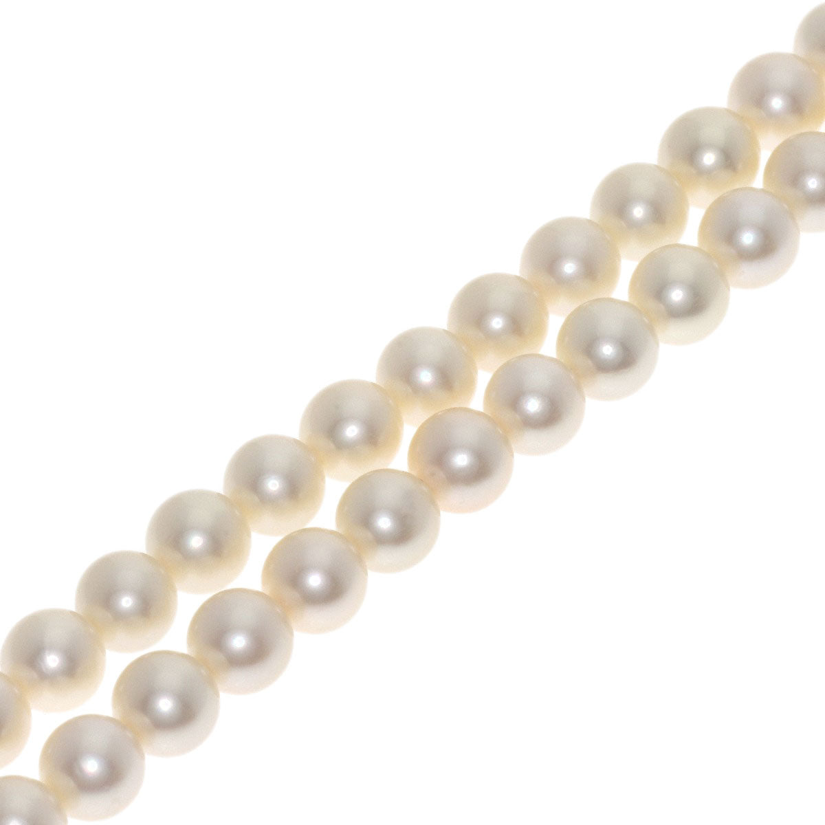MIKIMOTO Pearl Pearl Necklace Silver Ladies [Used]