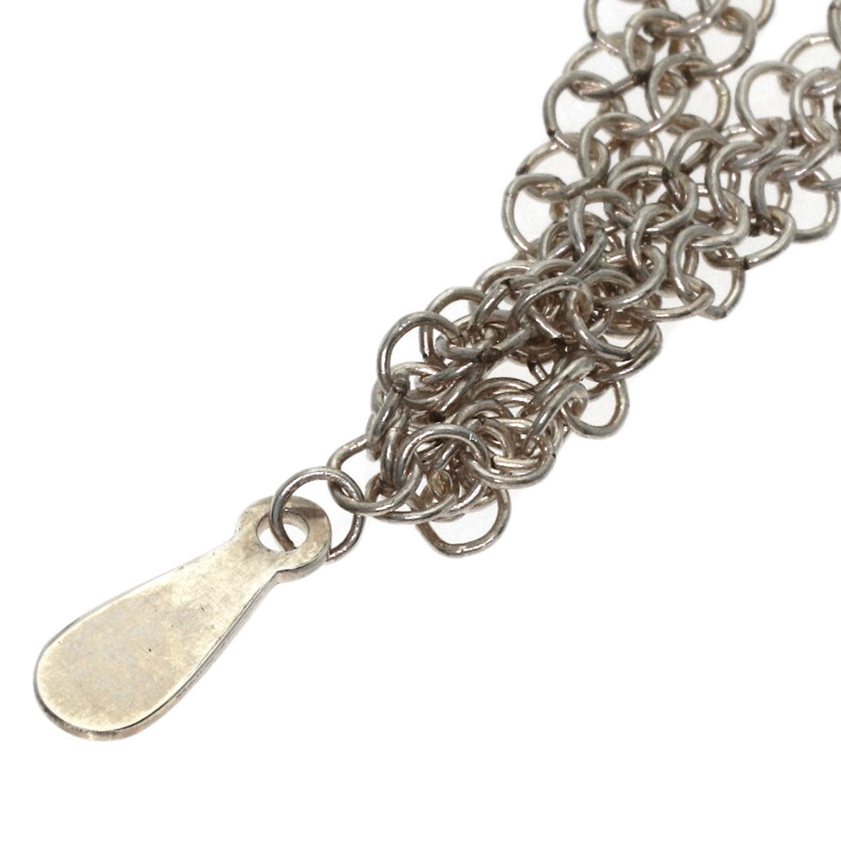 TIFFANY&Co. Somerset Mesh Long Necklace Silver Ladies [Used]