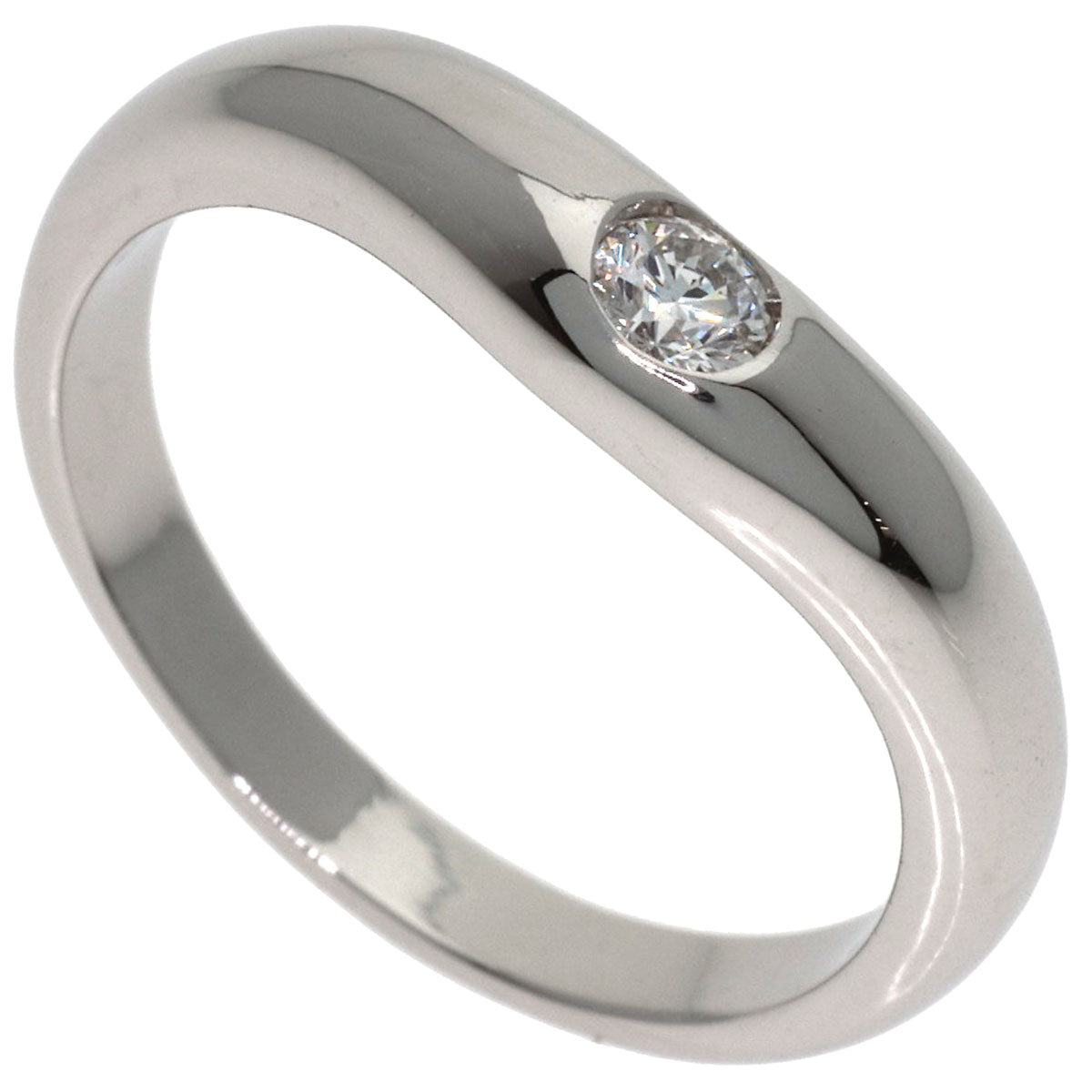 BVLGARI Corona Diamond Ring Platinum PT950 Ladies [Used]