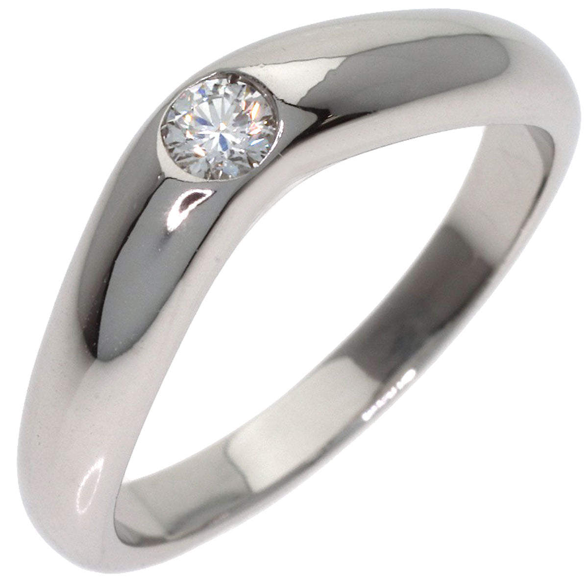 BVLGARI Corona Diamond Ring Platinum PT950 Ladies [Used]